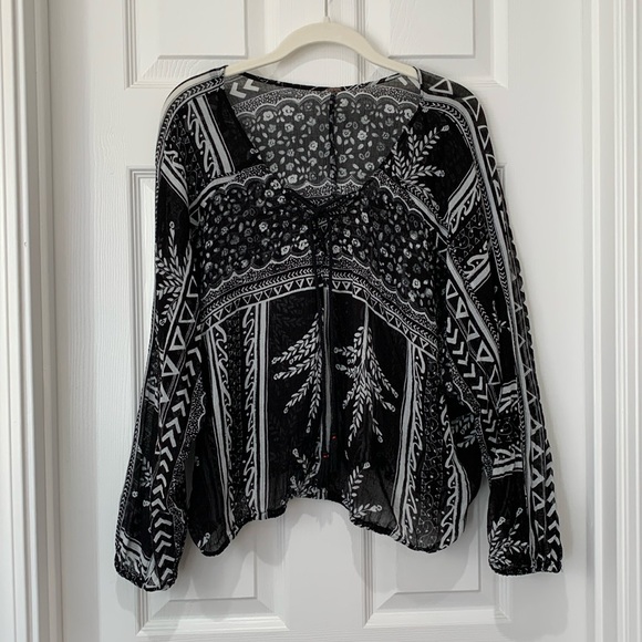 Free People Boho Top - Picture 2 of 10